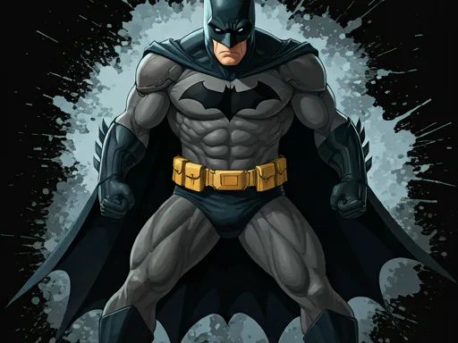 bat man lithophane
