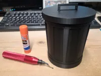 Mini corbeille de bureau — photo 2