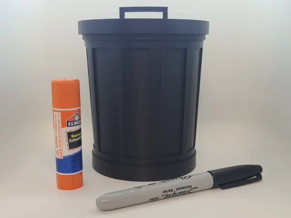 Mini corbeille de bureau
