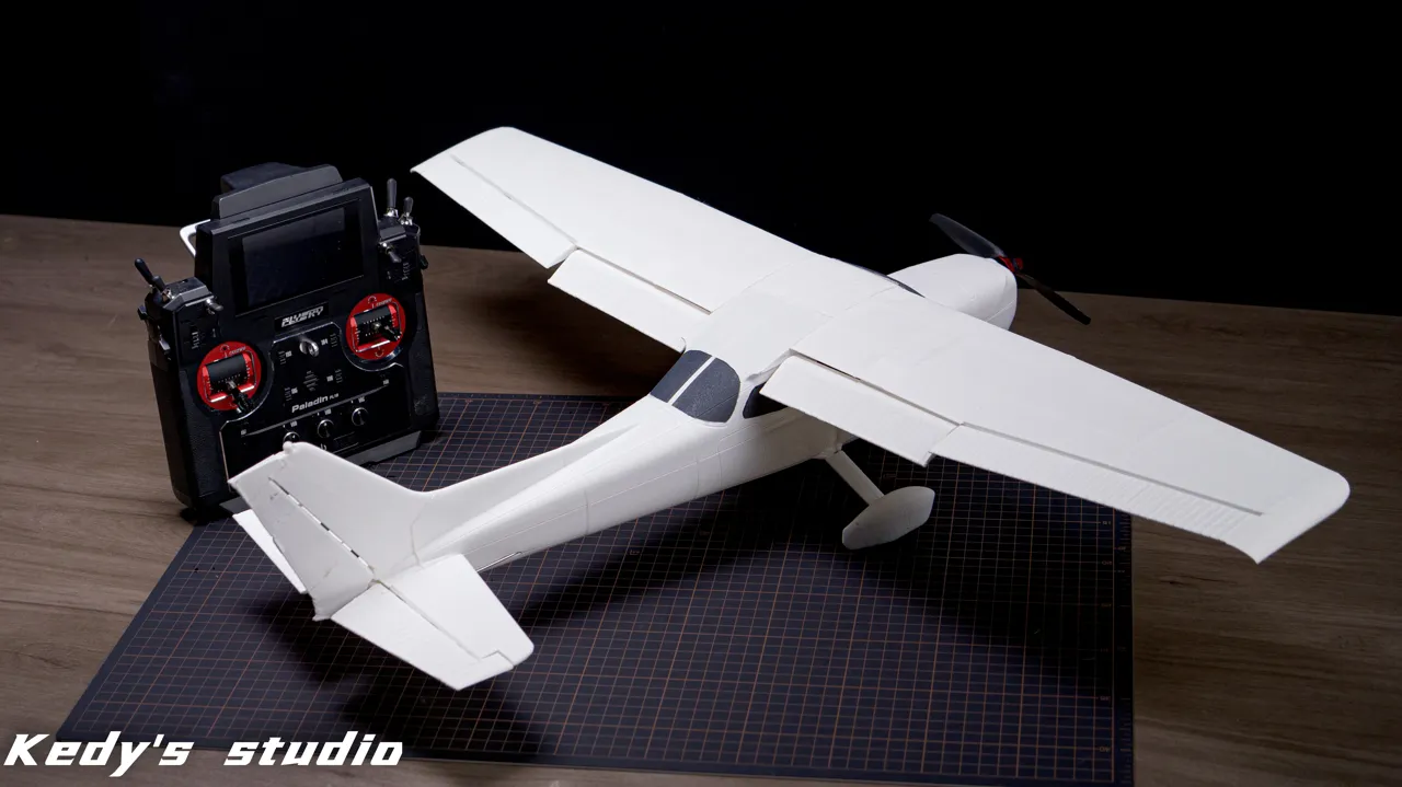 KedyStudio SSNmini LittleSebs Cessna172 RCmodel view 3
