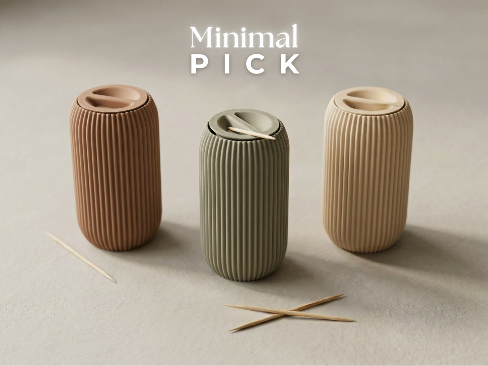 Minimalist Toothpick Dispenser