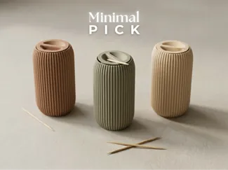 Minimalist Toothpick Dispenser