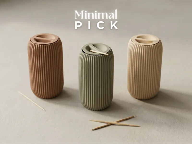 Minimalist Toothpick Dispenser