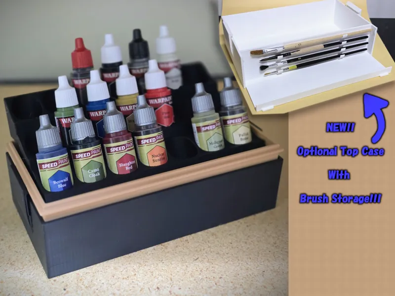 Army Painter/ Vallejo Portable Rack 25 mm bottles
