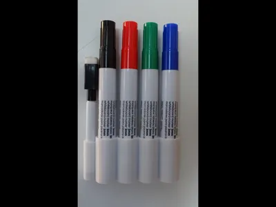 Minimalistic whiteboard marker holder (only 22gr)