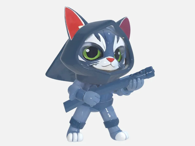 Shadow Assassin Cat