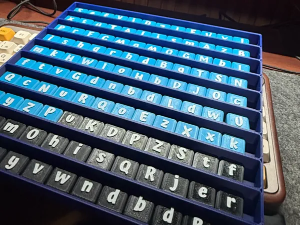 Range-keycaps pour clavier mécanique