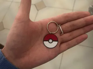 portachiavi pokemon pokeball
