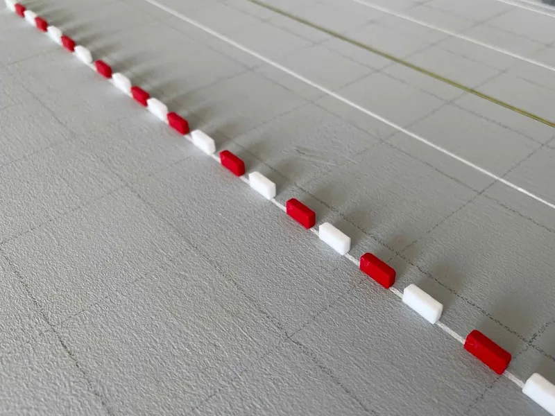 1:200 Safety Barriers for Model Airports