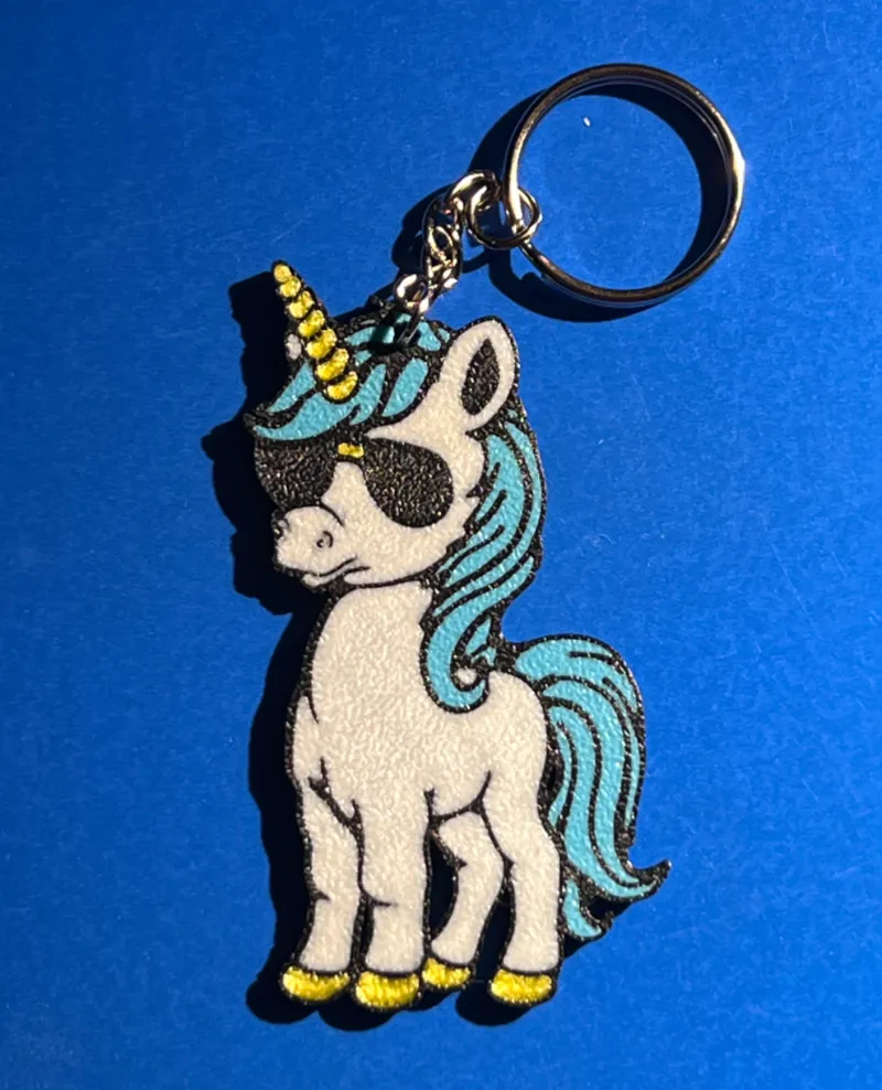 Unicorn Keychain