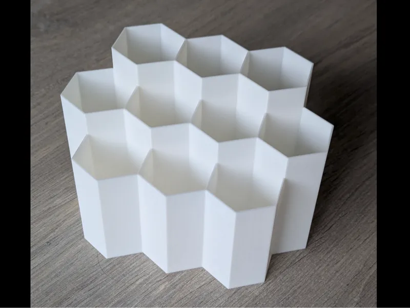 3 row hexagon cable organizer