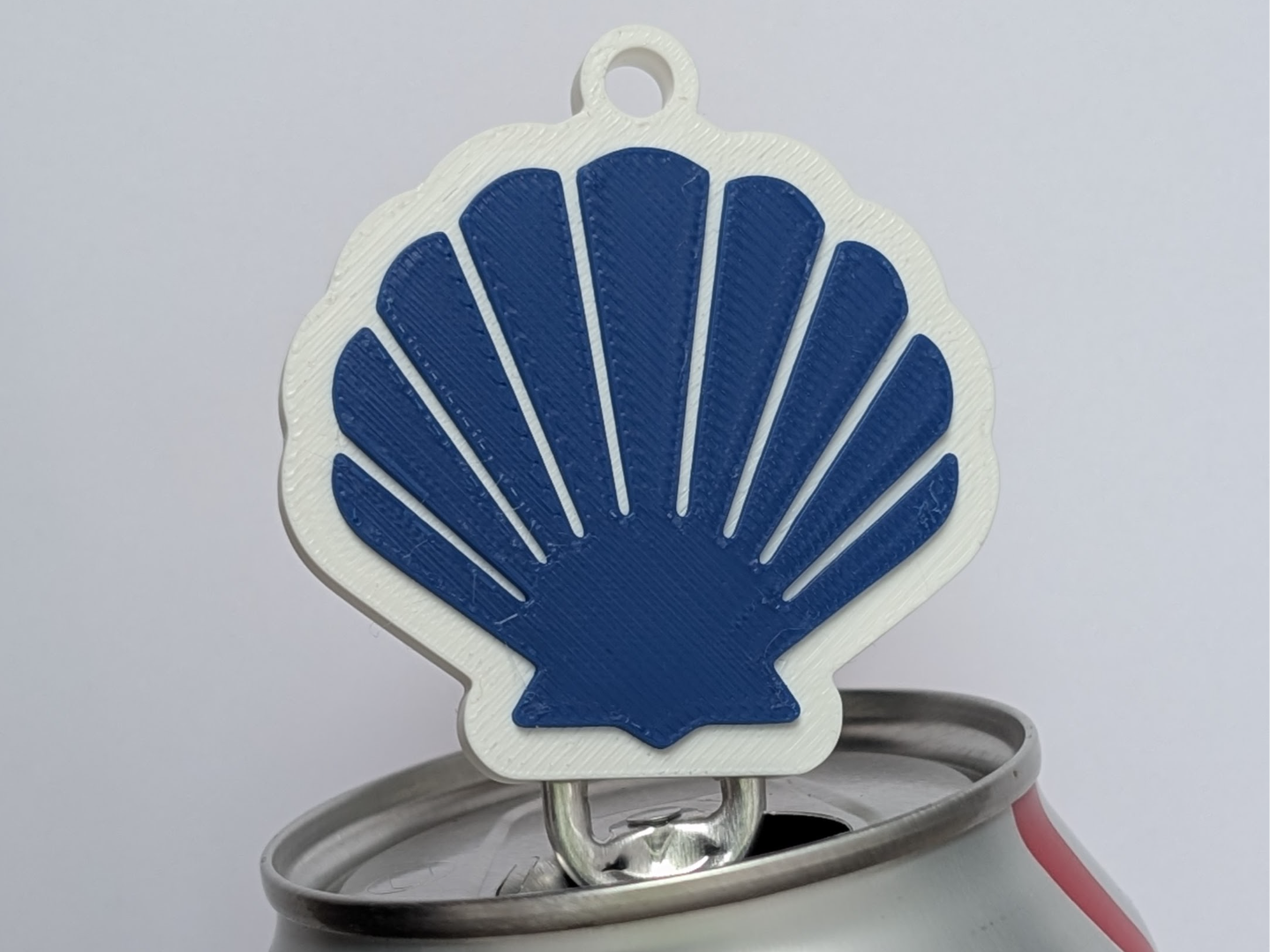 Seashell Can Opener/Nail Saver Keychain (No AMS)