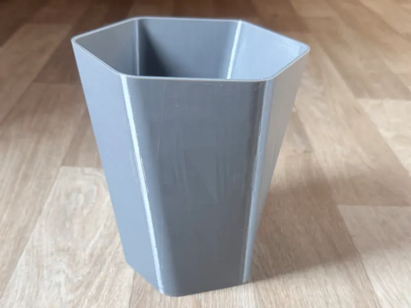 Plant pot. Vase with drain hole indoor and outdoor