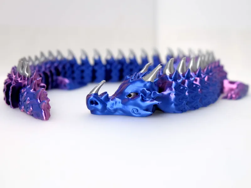 Articulated Crystal Spine Dragon