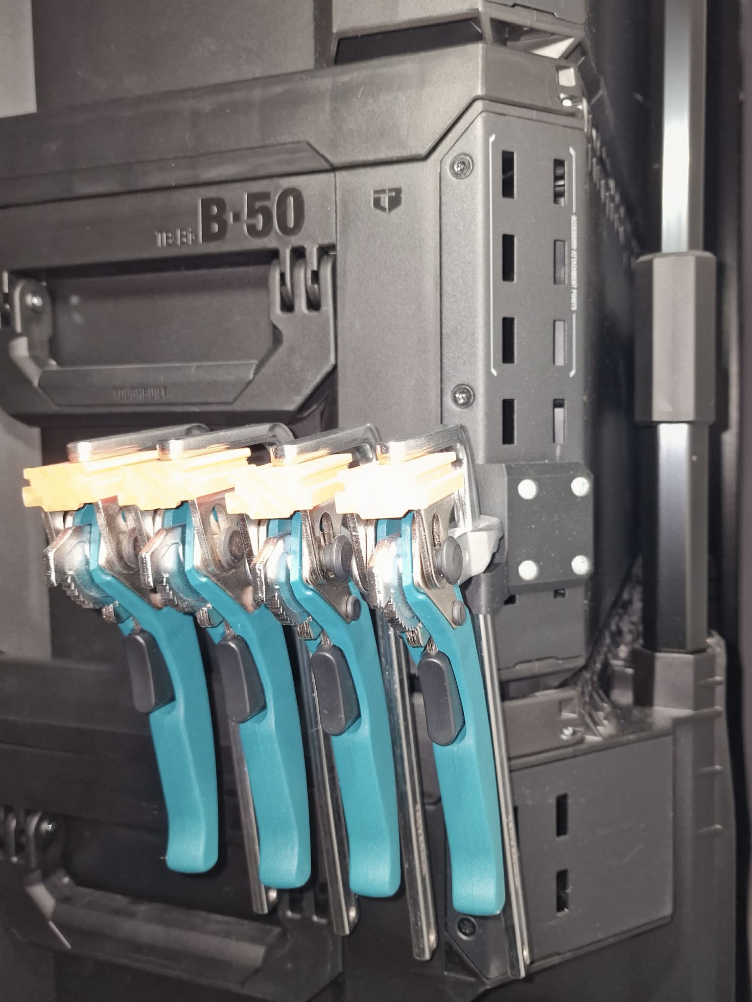 ToughBuilt StackTech - Guiderail Clamp Storage - Free 3D Print Model ...
