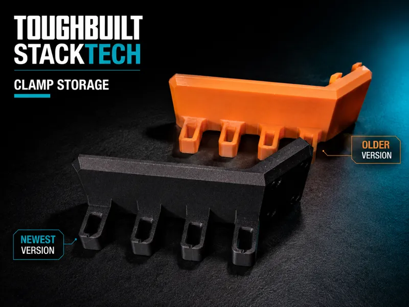 ToughBuilt StackTech - Guiderail Clamp Storage