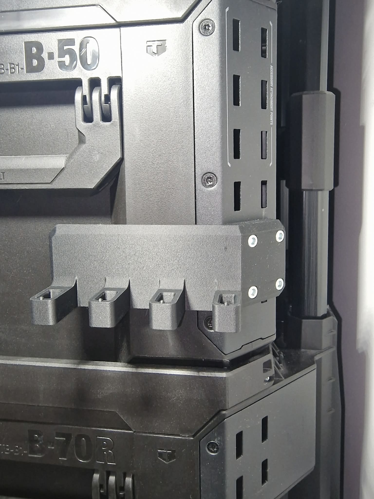 ToughBuilt StackTech - Guiderail Clamp Storage - Free 3D Print Model ...