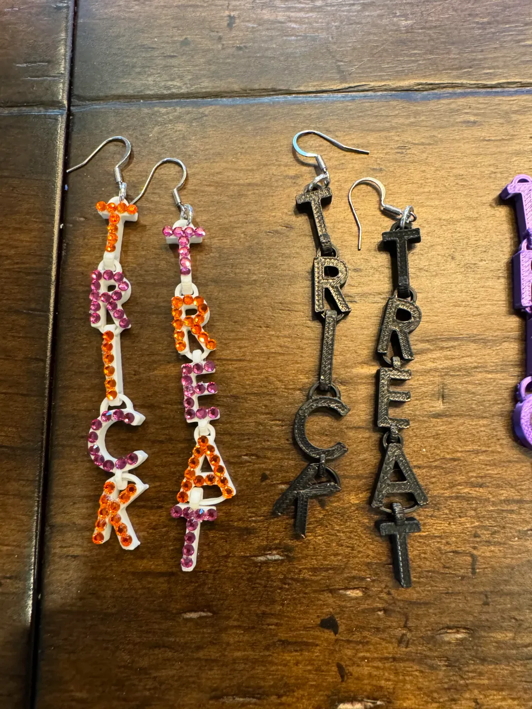 Trick or Treat Earrings view 3