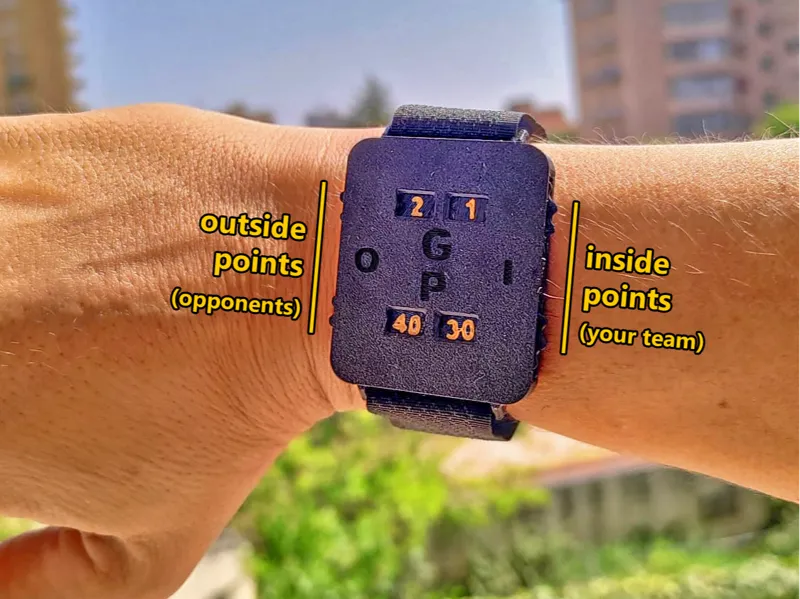 Padel \ Tennis Score Watch