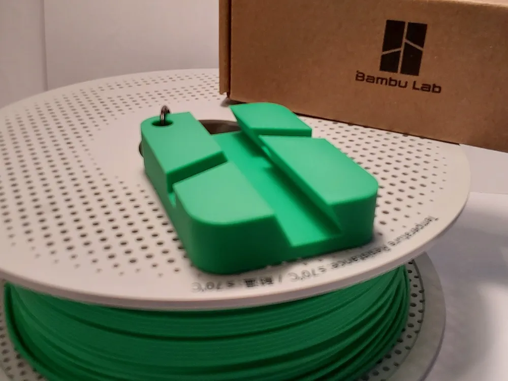 Bambu Lab logo phone holder keychain by Unique prints on the go ...