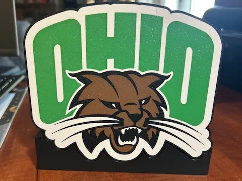 Bobcats light box with stand
