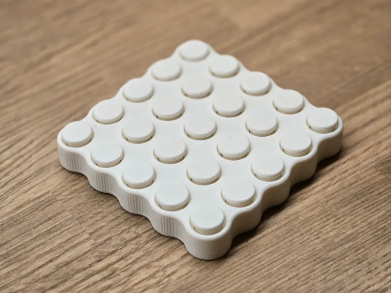 Button Fidget 5x5 Print In Place