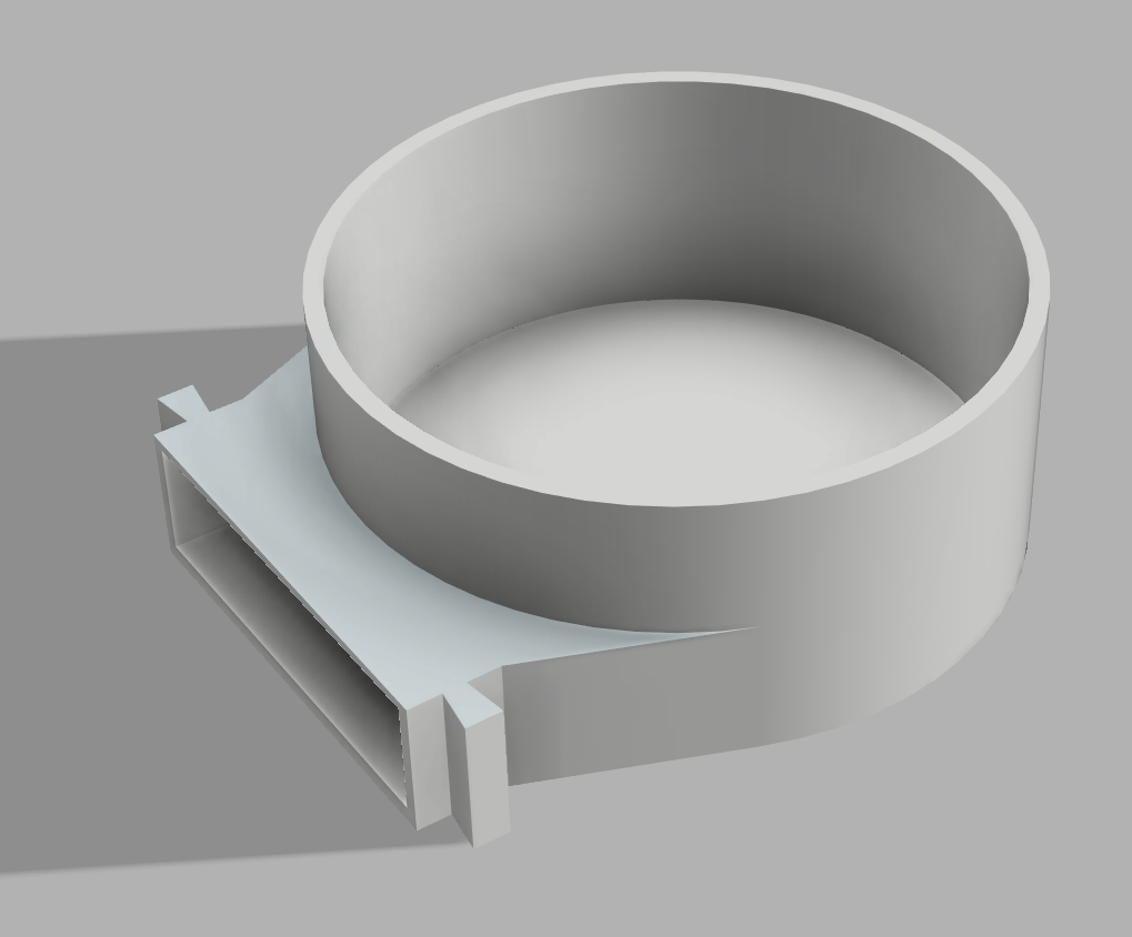 Miniatura 3 do modelo 3D P2S增高通风排气支架（可三面选装）