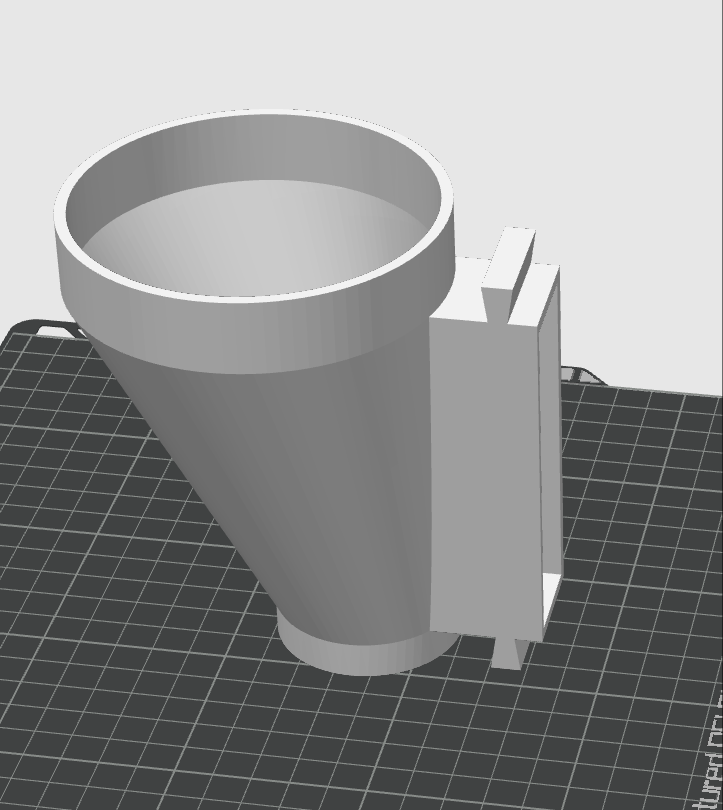 Miniatura 6 do modelo 3D P2S增高通风排气支架（可三面选装）