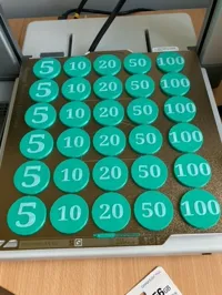 Jetons de poker multicolores — photo 3