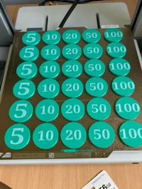 Jetons de poker multicolores — photo 4