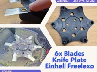 Einhell-Freelexo-Knifeplate x6