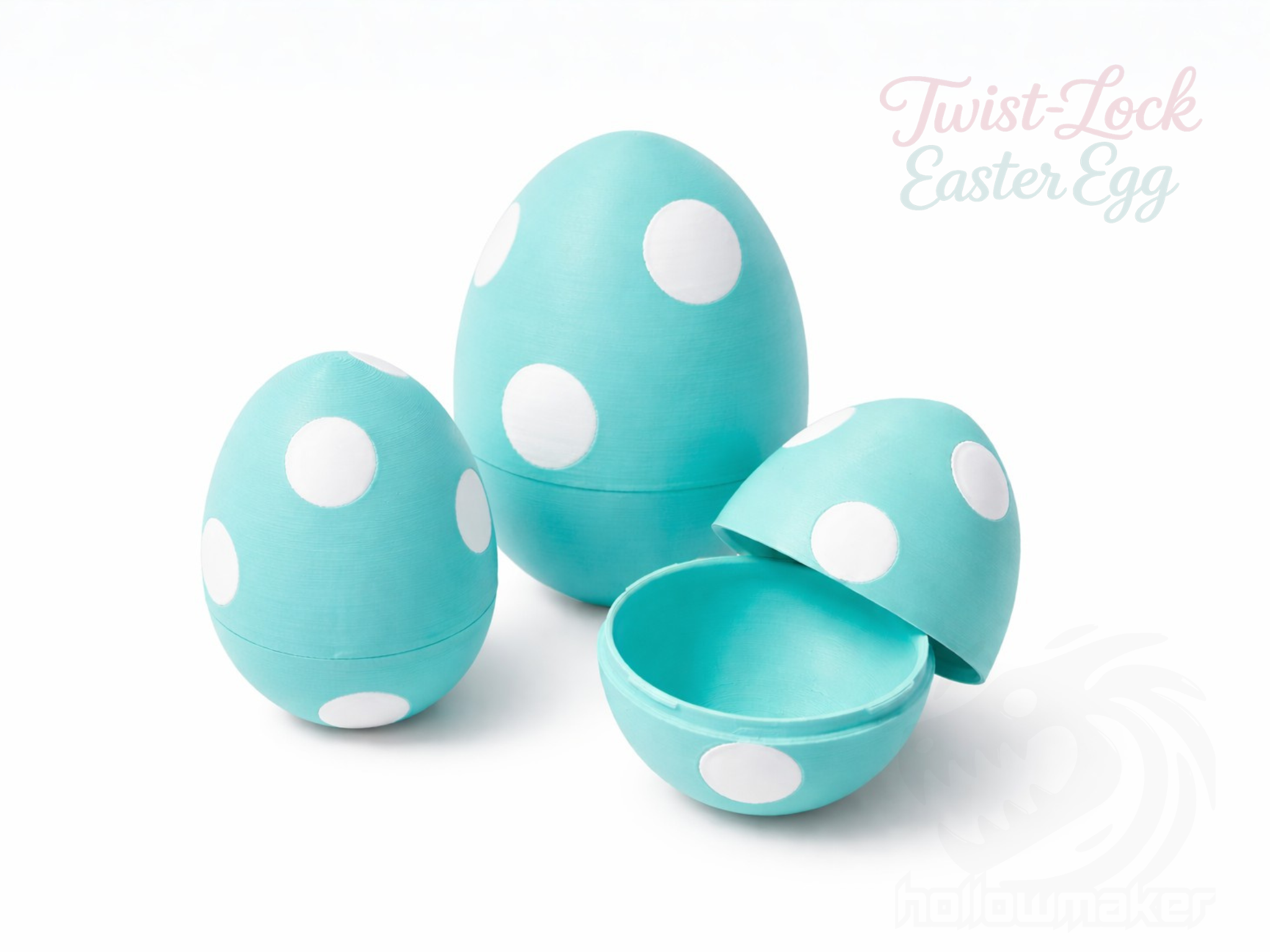 Miniatura 5 do modelo 3D Twist-Lock Easter Egg