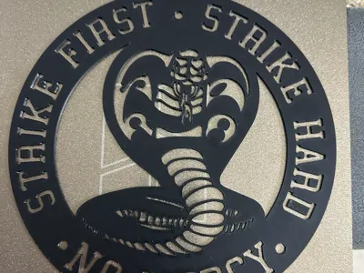 Wall art cobra kai