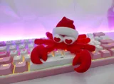 Артикулирана коледна фигурка Christmas Flexi Crab