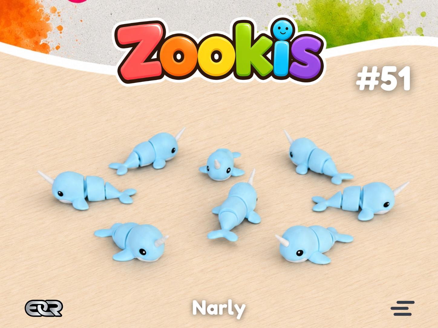 Zookis - Narly (narwhal) #51
