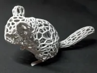 Chinchilla façon Voronoi — photo 2