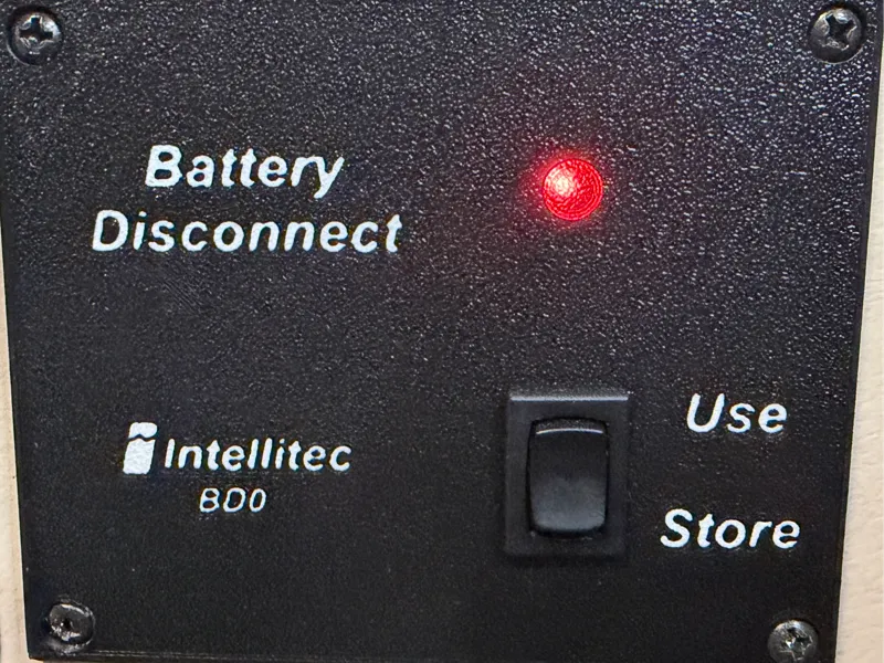 Forest River Berkshire Battery Disconnect Plate