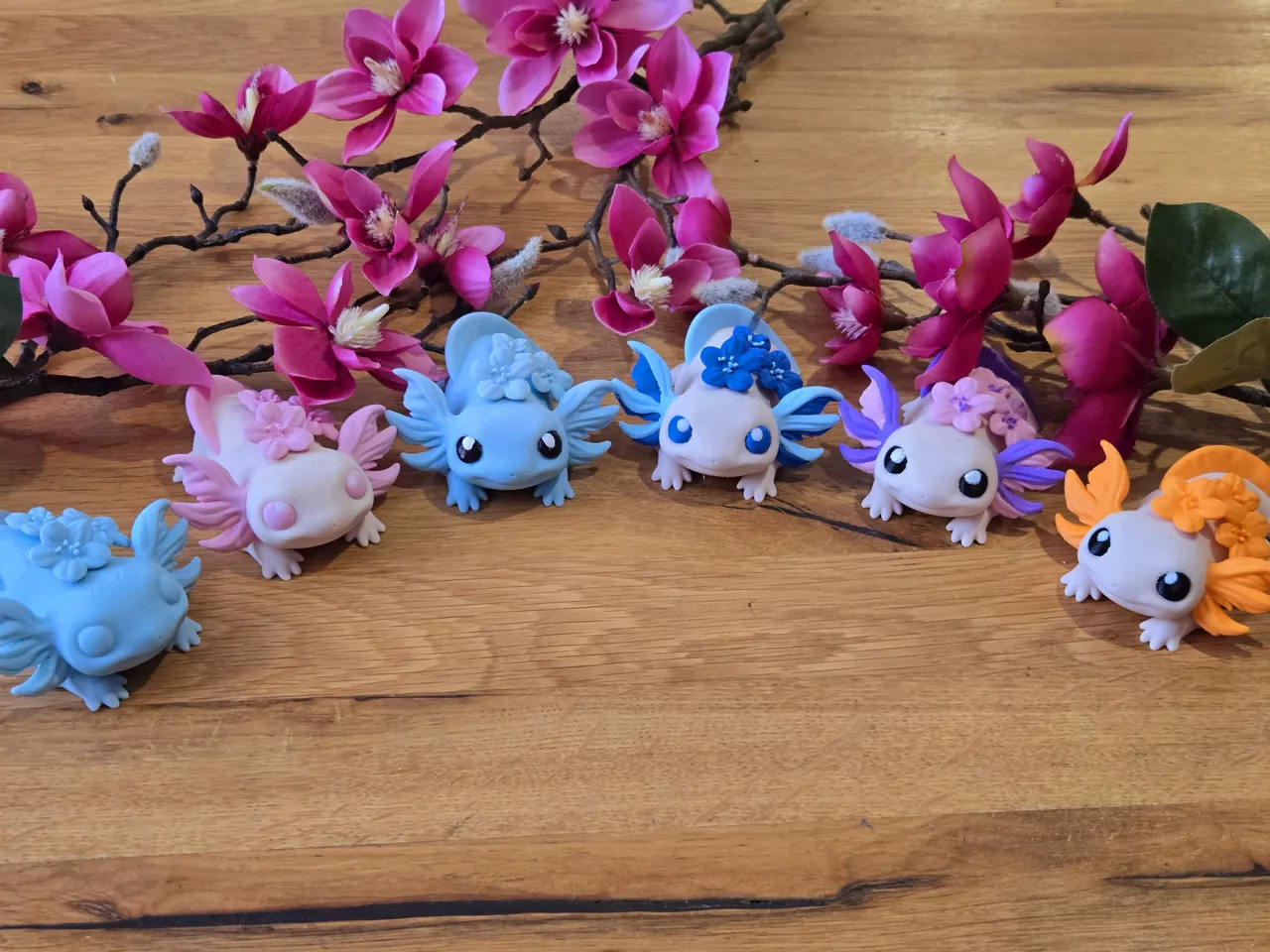 Figurine Axolotl “Azelia” Version 2 view 4