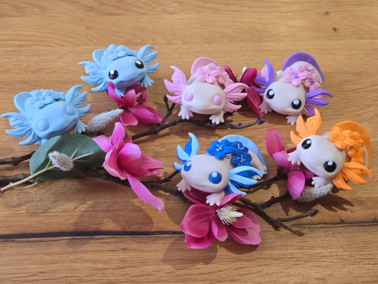 Figurine Axolotl “Azelia” Version 2 view 3