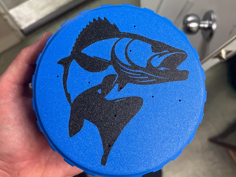 Walleye bait puck, 