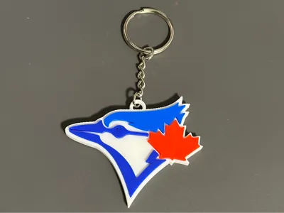 Toronto Bluejays Logo Keychain