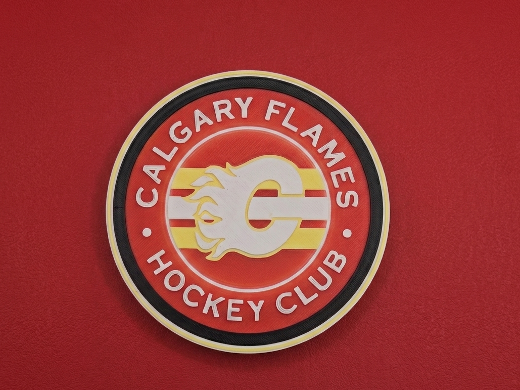 Calgary Flames Coaster Set
