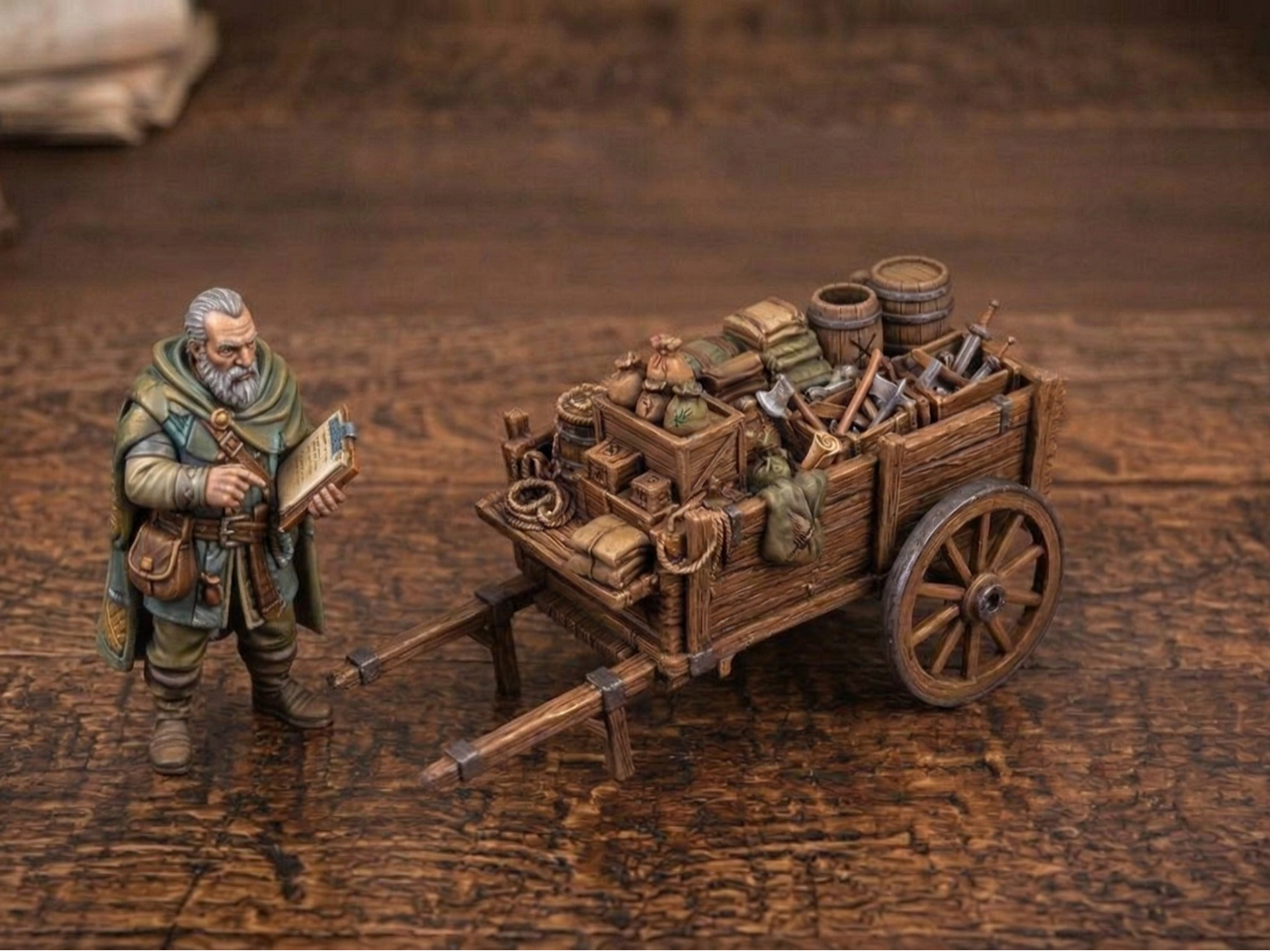 Tabletop Scatter Terrain - Merchants Cart