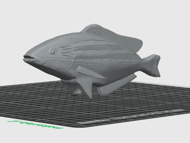 A decorative fish