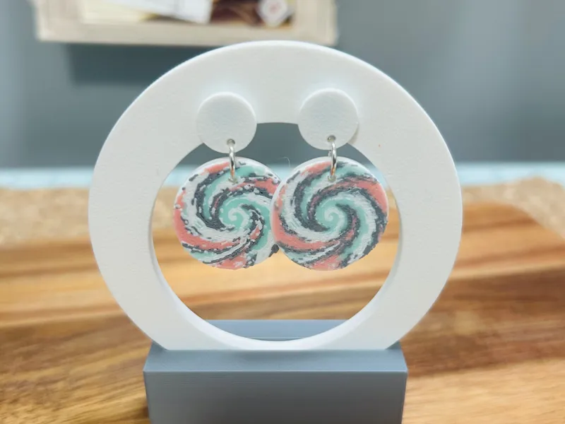 Van Gogh Inspired Earrings