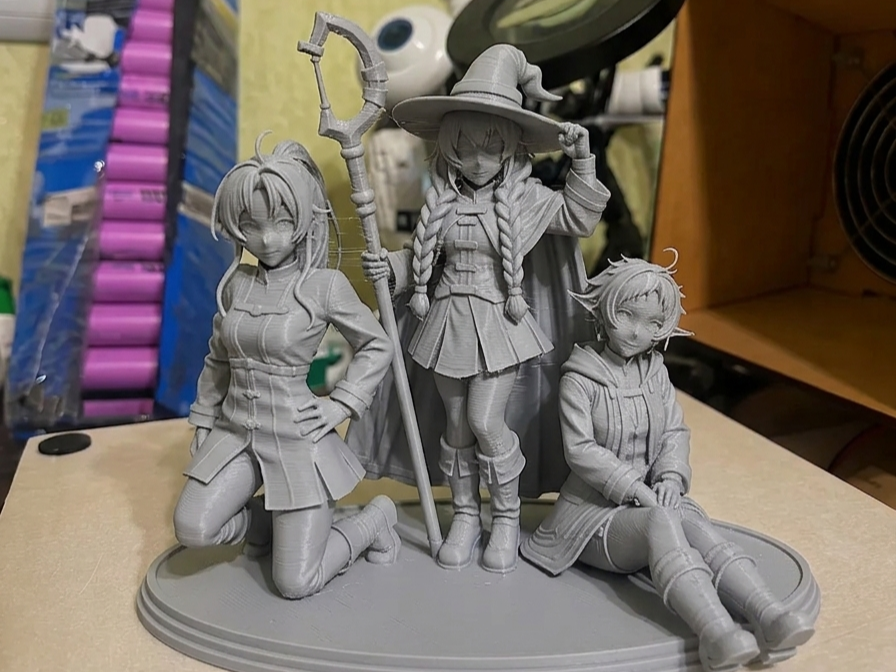 Mushoku Tensei Trio: Roxy, Eris & Sylphiette! - 1