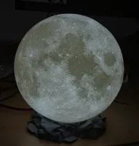Lampe lune 25 cm — photo 1