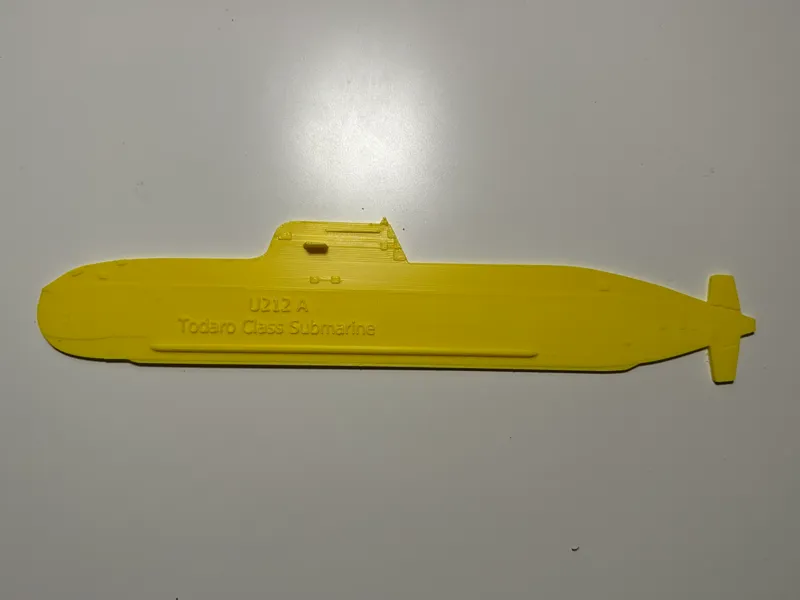 Uboat Type 212A - Todaro class Submarine