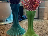 Vase haut style MCM — photo 2