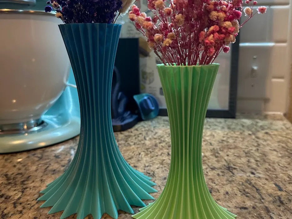 Vase haut style MCM